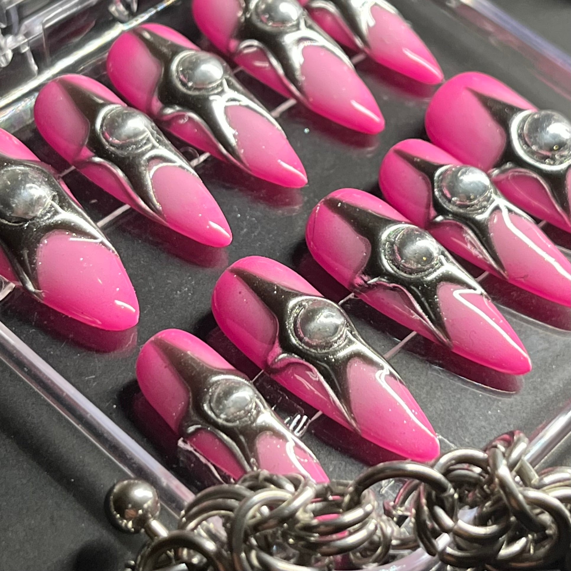 pink star