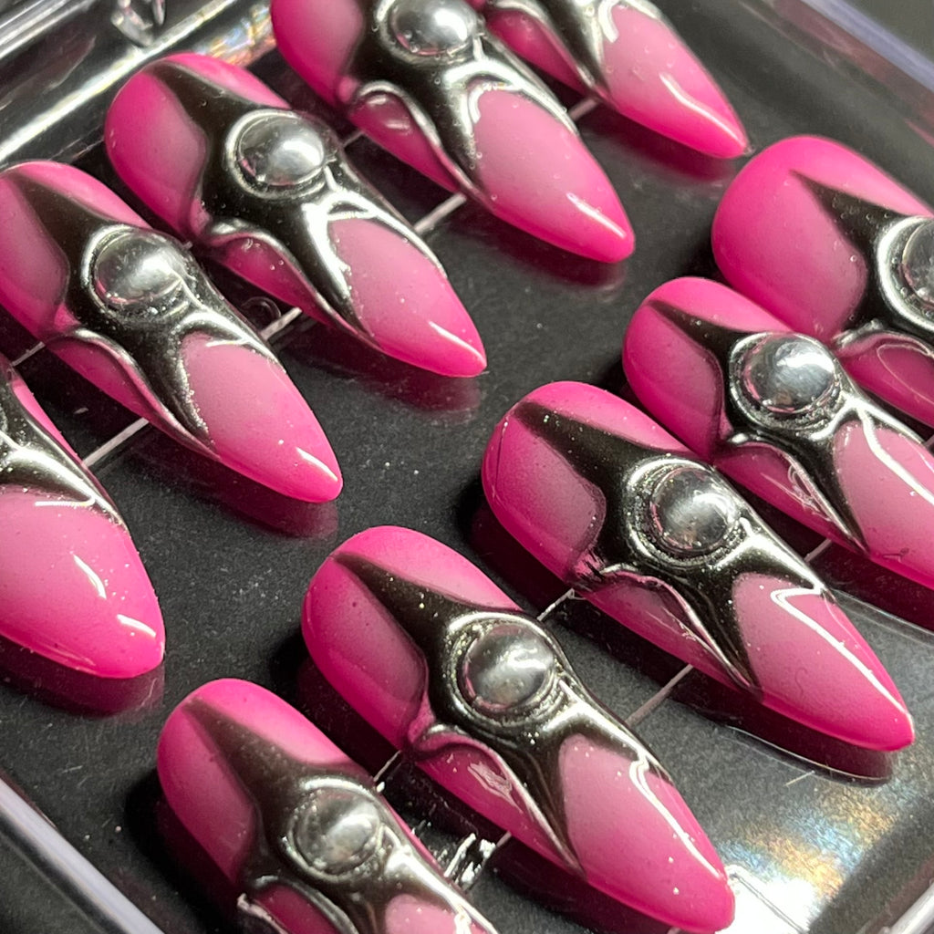 pink star