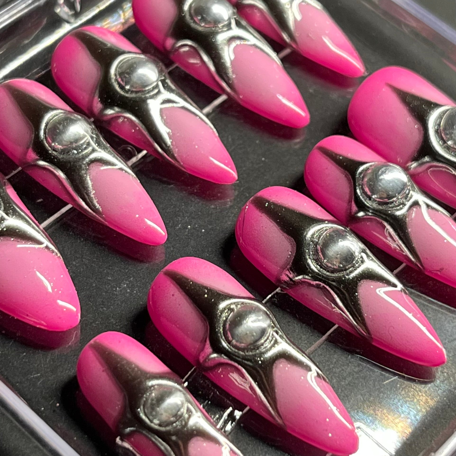 pink star